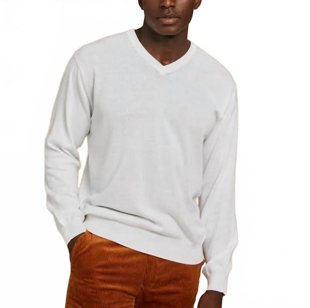 NEW INSERCH v-neck sweater in off white